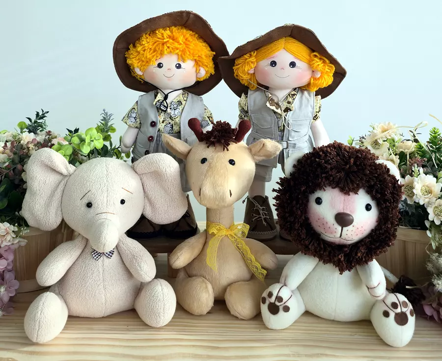 Curso Bonecos no Safari