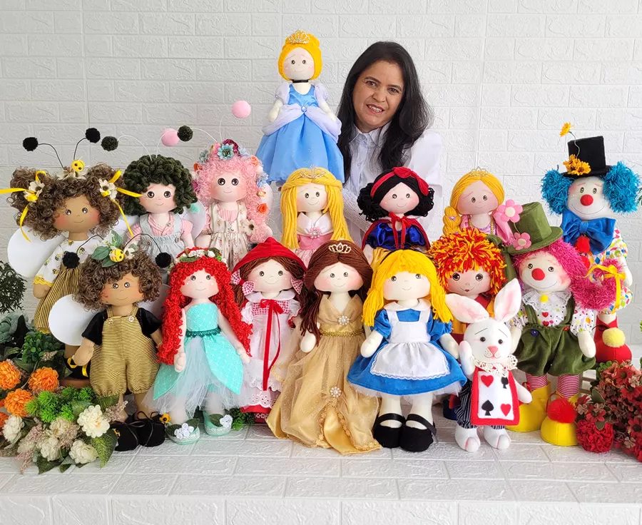 Coleção Bonecas Temáticas - Maria Flor Ateliê