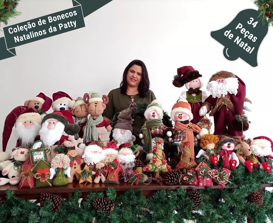 Coleção Bonecos de Natal 2.0
